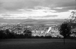 Lörrach, Tüllingen: Stadt von Tüllinger Höhe
