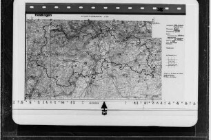 Riedlingen (Forstbezirksnr. 458): Bildflugnr. 386 Flugstreifen 6-11, Meßkirch, Mengen, Sigmaringen.., Bildflugcode 458386018, Maßstab 1:18000