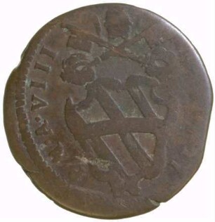 Münze, Quattrino, 1738