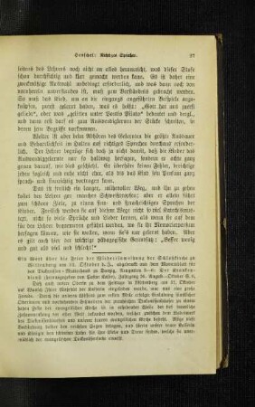 ¬Ein¬ Wort über die Feier der Wiedereinweihung der Schloßkirche zu Wittenberg am 31. Oktober d. J.