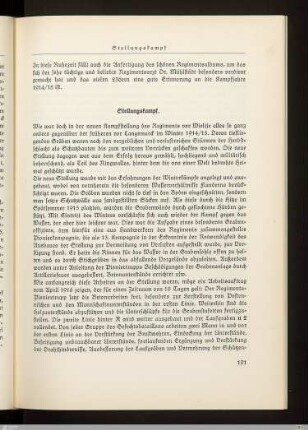 Stellungskampf