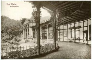 Bad Elster. Wandelhalle