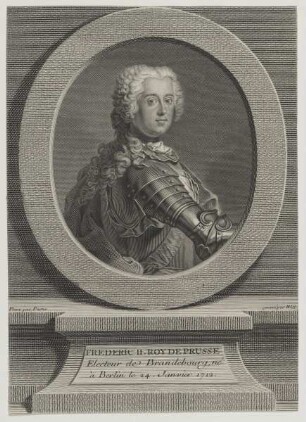Bildnis des Frederic II. de Prusse