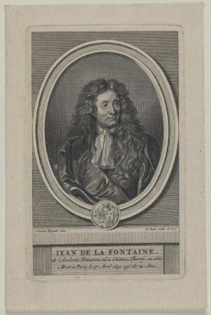 Bildnis des Jean de La Fontaine