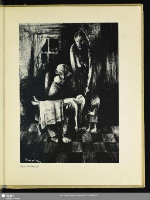 Der Hunger : Illustration zu "Germinal" von Emile Zola