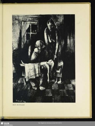 Der Hunger : Illustration zu "Germinal" von Emile Zola
