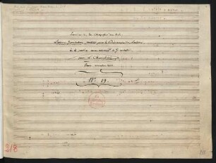 Laetare Jerusalem; S (5), Coro, orch; C-Dur; WhiC 148/218
