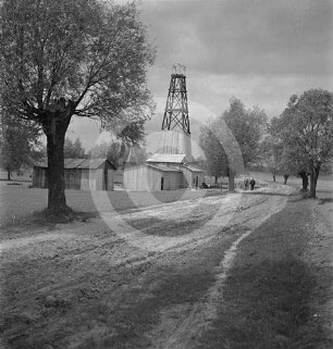 Förderturm in Polen