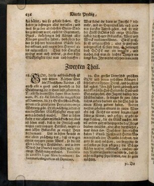 656-663, Zweyten Theil