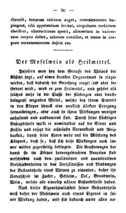 Der Moselwein als Heilmittel.
