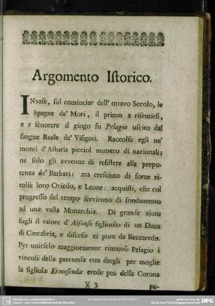 Argomento Istorico