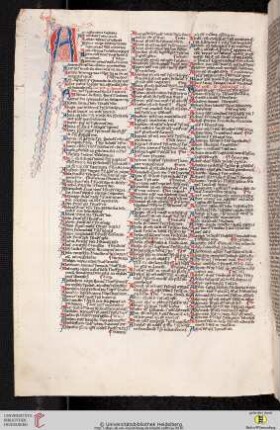 [Stephanus Langton:] Nominum hebraicorum interpretatio