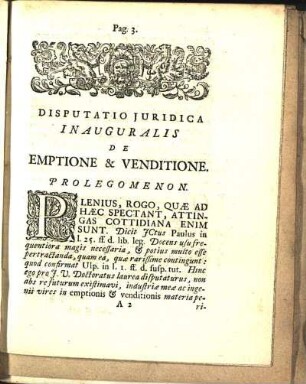 Prolegomenon.