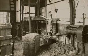 Lederfabrikation, Lederwerke Stecher, Freiberg