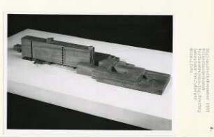 Völkerkundemuseum, Berlin-Mitte (Diplomarbeit bei Willy Kreuer): Modellfoto