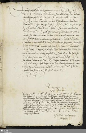 [Brief von Paul Constantin Phrygius betreffend Gebrauch des Sauerbrunnens, 29.6.1577]