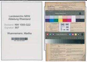 Entnazifizierung Martha Wuennemann , geb. 06.10.1894 (Geschaeftsinhaberin)