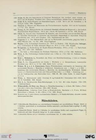 Münzkästen (Nr. 3417-3419)
