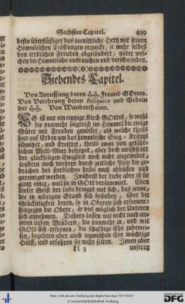 Siebendes Capitel.