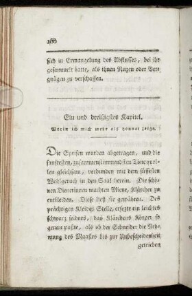 Ein und dreißigstes Kapitel. Worin ich mich mehr als honnet zeige.