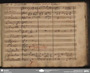 No. 4 Quartetto: "Wohlan wohlan denn ohne Weilen"