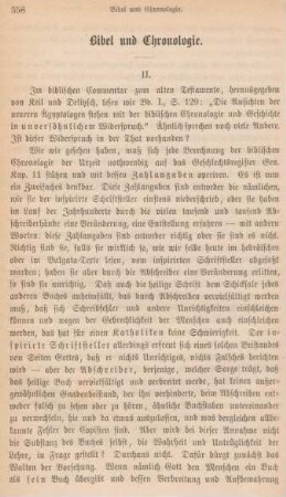 358-373 Bibel und Chronologie : II.