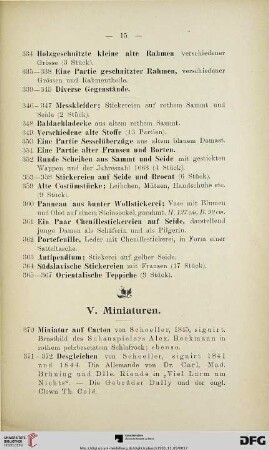 Miniaturen (Nr. 370-390)