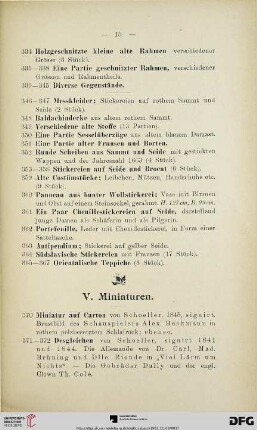Miniaturen (Nr. 370-390)