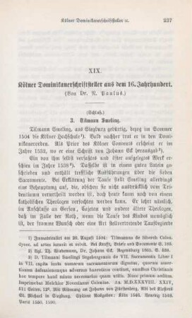 237-245 Kölner Dominikanerschriftsteller aus dem 16. Jahrhundert : II.