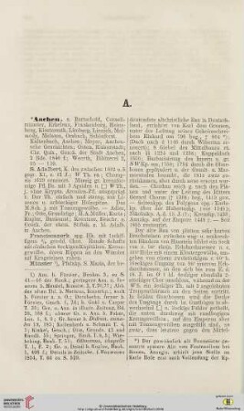 [Aachen – Zyfflich]