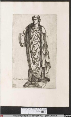 Statue des Apollon.
