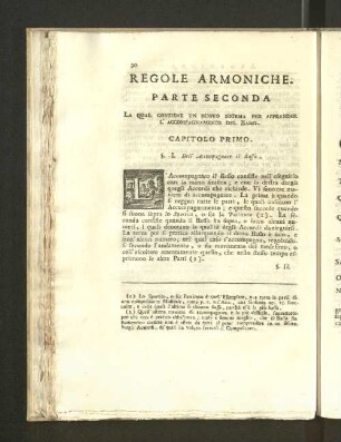 Capitolo Primo.