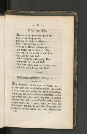 Bekehrungsgeschichte des - - - - - - - -