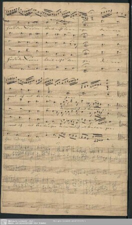 Choral. Weide mich, u. mach mich satt