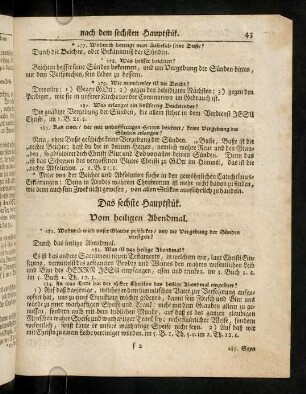 43-44, Das sechste Hauptstueck