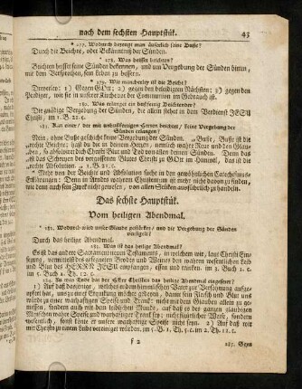 43-44, Das sechste Hauptstueck