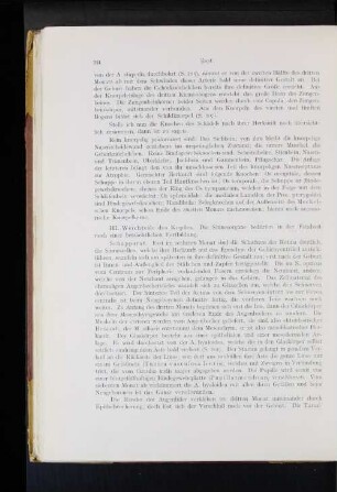 III. Weichteile des Kopfes.