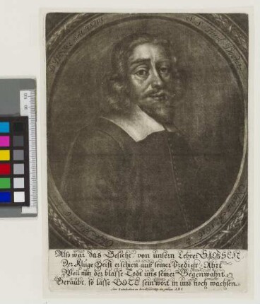 [Bildnis von Daniel Sachse]