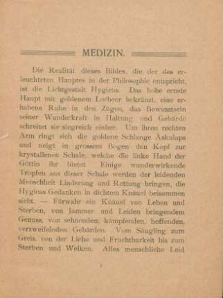 Medizin