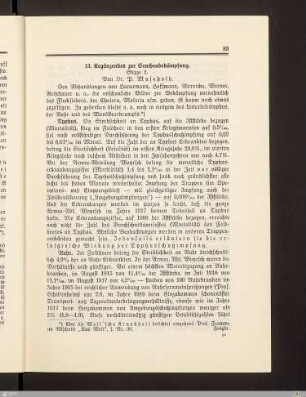 13. Ergänzendes zur Seuchenbekämpfung