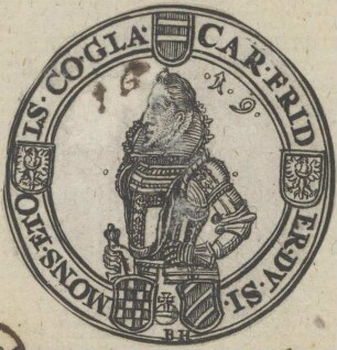 Bildnis von Carl Friderich, Fürst von Anhalt-Bernburg