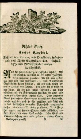 Erstes Kapitel - Zehntes Kapitel.