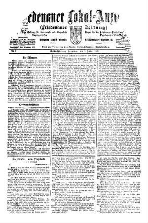 16.1919: Friedenauer Lokal-Anzeiger : unparteiische Zeitung für Bln.-Friedenau und den Friedenauer Ortsteil von Schöneberg