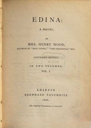 Edina : a novel, 1