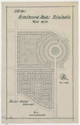 Belegungspläne Trinitatis (Original) Südwestkirchhof Stahnsdorf - Feld 26,28