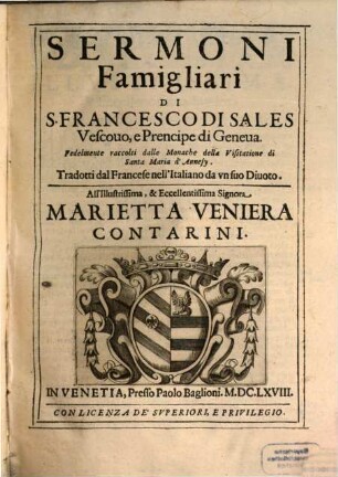 Sermoni Famigliari