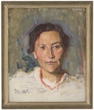 Selbstporträt Maria Wohleb