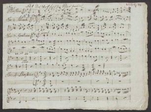 Die Vierundzwanzig Stunden, orch - Musiksammlung der Grafen zu Toerring-Jettenbach 76 : [without title]