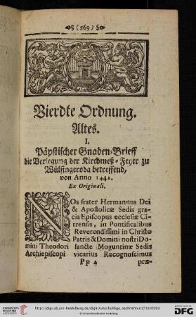 Vierdte Ordnung