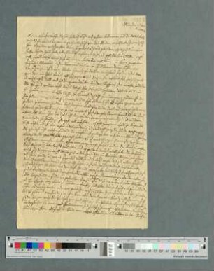 Brief an Sophie [von Haxthausen in Bökendorf], Münster 07.12.[1837]
